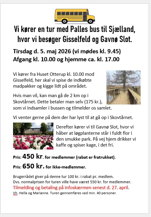 Heldagstur til Gisselfeld og Gavnø slot