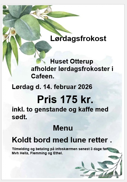 Lørdagsfrokost