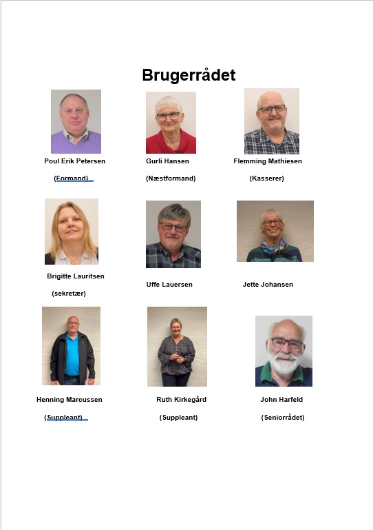 Brugerrådet 2022 - 2023